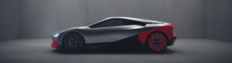 A picture of the concept car film BMW VISION M Next